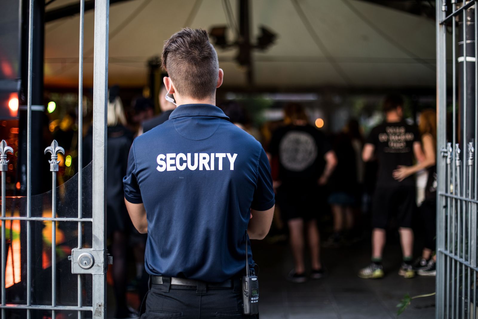 ANSIC security officer at a Jubilee Hotel event